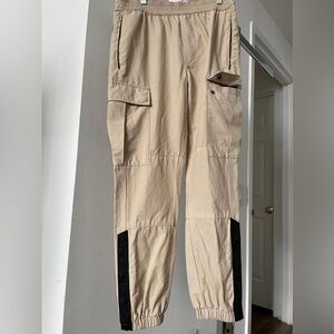 Men's Beige Cargo Pants